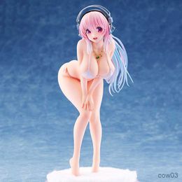 Actie Speelfiguren Anime Wave Dream Tech Super Sonic Super Bikini Action Figure Anime Figuur Model Speelgoed Collectie Pop Gift R230707