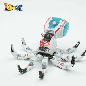 Figures de jouets d'action Beastbox BB-44 Oldone Deformation Robot Converting in mecha and cube Action Figure Gift Collectible T240506