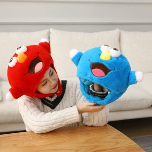 Action Toy Figures Cartoon Sesame Street Cosplay Chapeau décoratif kawaii style cumular de style mignon drôle po accessoires chauds chapeau 230626