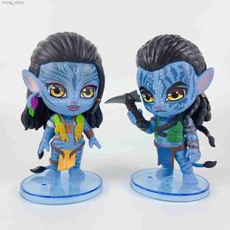 Action Toy Figures Cute Avatar 2 Neytiri Jake Sully PVC Figure Modèle Toys 12cm Y240415