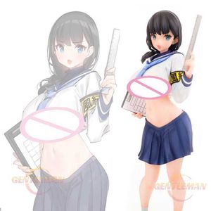 Action Toy figures daiki japonais anime majimeka fille sexy fuuki lin-san jk jugement uniforme ver.1/6 PVC Figure Modèle de collecte pour adultes Toys Y240425D7TM