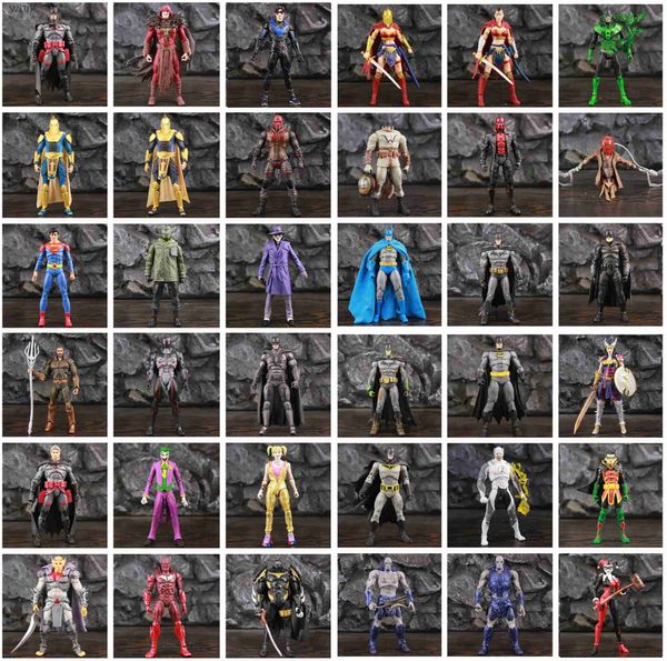 Figurines d'action DCU Multiverse Comics Bat Doctor Fate Man Joker Quinn King Omega Green Lantern Scarecrow 7 Action Picture MacFarlane Toy DollC24325