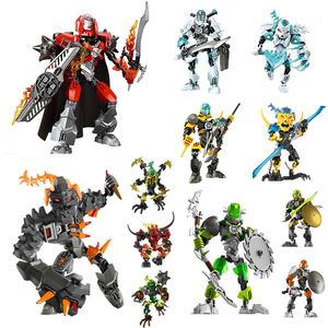 Actie Speelfiguren DECOOL Star Warrior Hero Factory 5 Breez Furno Rocka Bricks Bouwstenen Voor Kinderen Jongen Verjaardag geschenken 230724