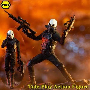 Figurines d'action DLZ TOYS Nwtoys 1 12 Special Forces Series US Task Soldier Skull Sergeant Ensemble complet Modèle 6 '' Figure Doll pour les fans 230731