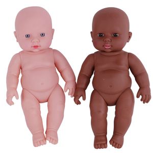 Actiespeelgoedfiguren Emaille pasgeboren simulatie babypop alle zachte lijm babybadje huishouding vroeg onderwijs ouder kind speelgoed