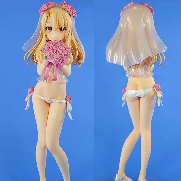 Action Toy Figures Fate / Kaleid liner Prisma Illya Prisma Illyasviel von Einzbern Wedding Bikini Ver Figure PVC Collection Modèle Toys Cadeaux Y240425XBBZ