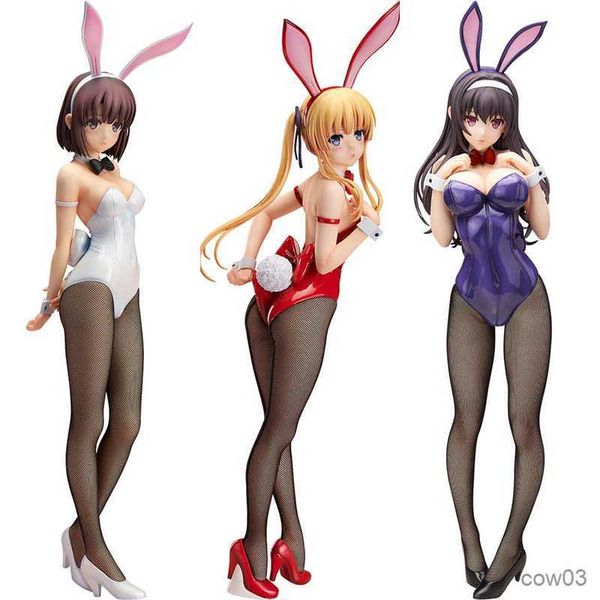 Figurines d'action libérant Saekano Comment élever sa petite amie ennuyeuse Eriri Bunny Girl Figurine d'action Anime Figure Jouets Poupée R230707