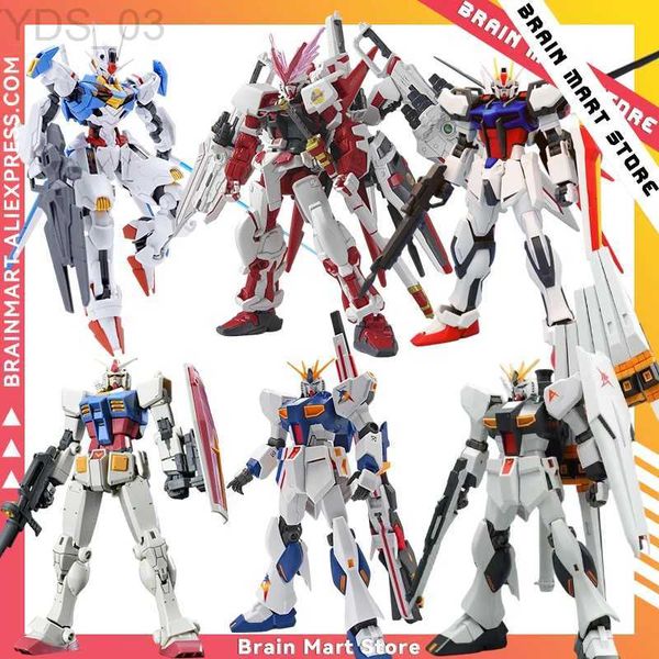 Figures de jouets d'action Gaogao HG EG 1/144 V Fighter Aerial Arerial Red Dragon RX-93 Alie Strike Beyond Global Asseble Model Mecha Ko Toys YQ240415