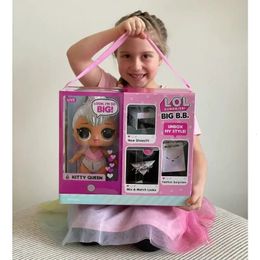 Action Toy Figures Véritable Lola Surprise Big B Figure Kitty Queen Bon Doll CHERRY FRESHEST FANCY GURL Ornement Accessoires Scène Pretend Play 231215