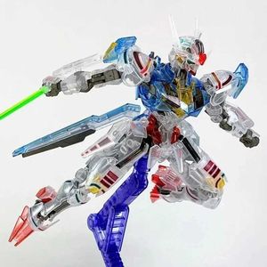 Action Toy Figures Gumdam Aviation Carte Color Transparent Wind Spirit Limited Edition Hg1 144 Crystal Frame Model Mercury Witch in Stockl2403