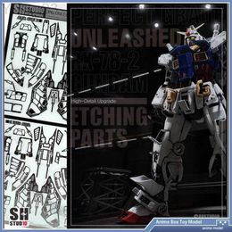 Figures de jouets d'action Gundam SH Studio PGU PG 1/60 RX-78-2 Fiche de gravure spéciale ACCESSORES MODÈLE ASSEPLÉS YQ240415