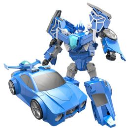 Actiespeelfiguren Hoge kwaliteit Mini Force Transformation Robot Toys Actiefiguren MiniForce X Simulatie Auto Vliegtuig Vervorming Mini Agent Toy 230908