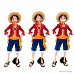 Action Toy Figures Hot 27cm One Piece Anime Figure confiante Luffy trois formulaires Face à changement de poupée Action Figurine Modèle Toys Kits