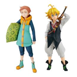 Action Figures de jouets Hot anime Meliodas King Model Doll Posture Posture portant Sword Diagramme PVC Diagramme d'action Schéma Giftl2403