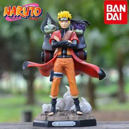 Actie speelgoedcijfers Hot uzumaki naruto salie actie anime cijfers pvc speelgoed shippuden collector figurine brinquedos model pop figuur T240422