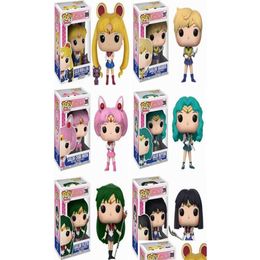 Actiespeelfiguren Huiya01 Sailor Moon Figuur Ornament Modellen Verzamelspeelgoed Voor Gift Q05223527428 Drop Delivery Gifts Dhgjt