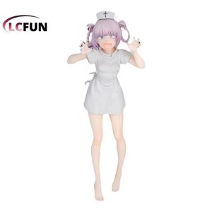 Figurines d'action en stock LCFUN figurine originale authentique Nanakusa Nazuna appel de la nuit 20 cm PVC Action Anime modèle Colletion jouets 230818