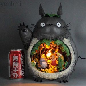 Actie Speelgoedfiguren Op Voorraad My Neighbor Totoro Figuur Totoro Nachtlampje Actie Anime Figuur Gk Collection Model Beeldje speelgoed Kinderen Kids Gift ldd240312