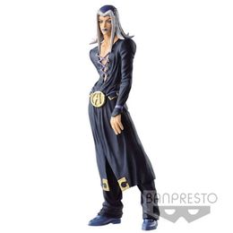 Actie speelgoedcijfers in Stock Original Echte JoJo's Bizarre Adventure Gold Experience Leone Abbacchio PVC Action Figure Collection Model Doll Toys T230105