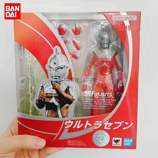 Figurines d'action en Stock figurine originale Ultraman Ultra Seven modèle de jouet collection 1/12 modèle de figurine à collectionner cadeaux d'anniversaire pour adultes L231223