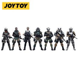 Actie Speelfiguren JOYTOY 1/18 Action Figure Jaarlijks Army Builder Promotiepakket Anime Collection Model 230714
