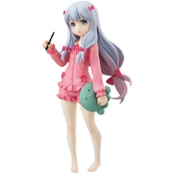 Figurines d'action Judai Original Furyu Figure spéciale Eromanga Sensei Izumi Sagiri combinaison de couchage PVC figurine d'action Collection modèle poupée jouets T230105