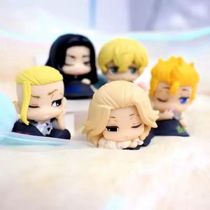 Actiespeelgoedfiguren Kawaii Tokyo Revengers Anime Figuur Gashapon Manjiro Sano Matsuno Chifuyu Q-versie Doll Randapparatuur Hand Made Gifts for Kid 230724