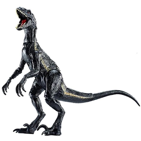 Figuras de juguete de acción Figuras de acción de Indoraptor realistas Juguetes de dinosaurios ajustables para niño Película Modelo de dinosaurio Juguete para niños Regalos 230616