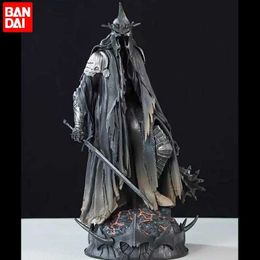 Figuras de juguete de acción Lord of the Rings Nazgul Ringwraith Figura Witch King of Angmar Action Figurine Lotr 26cm PVC GK Modelo de estatua Toys T240422