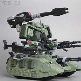 Actie speelgoedcijfers Mk Motor King MS-06V Zaku Tank Mg 1/100 Groene veldgevecht Voertuigen Diy Model Kit Led Uints Water Slide Decal cadeau voor kinderen YQ240415