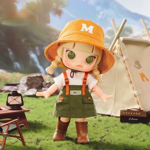 Actiespeelgoedfiguren Molly Go Camping-serie Beweegbare BJD-poppen Popmart Kawaii Figuur Collectie Model Verrassingsdoos Meisjes Verjaardagscadeau Speelgoed 230720