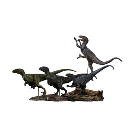 Action Toy Figures Nanmu 1 35 Velociraptor Team Raptor Dinosaur Baldwin Ceasar Diana Edgar Human Figure Limited Quantité avec Retail BO223Q