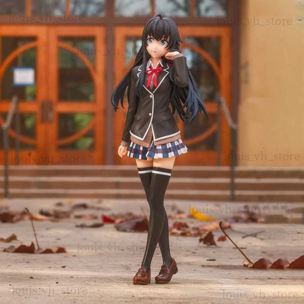 Figurines d'action Nouvelle Collection Chiffres 4 style haute qualité Yukino Belle Debout Anime Mon Adolescent Comédie Romantique SNAFU PVC Action Modèle T240325