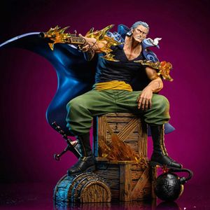 Action Toy Figures New One Piece Benn Beckman Anime Figures PVC Beckman One Piece Ornamen Figures Model Collection Doll Toys Gifts L240402
