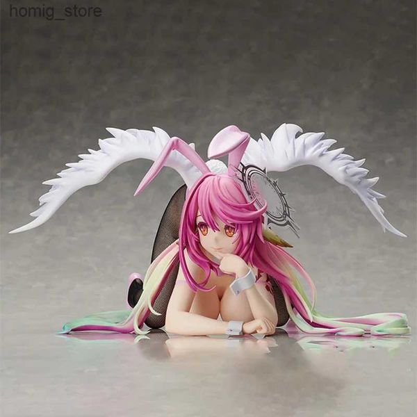 Action Toy figures pas de jeu pas de vie Jibril Bunny ver.1/4 à échelle PVC Figure Figure d'anime Modèle Toys Sexy Girl Figure Collection Doll Gift Y240415