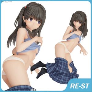 Figuras de juguete de acción NSFW BFUL FOTS Japan Figuras de anime Hosomi No Kanojo Modelo de niña sexy PVC Juguetes de anime Acción Hentai Figura Juguetes para adultos Regalos de muñeca Y240415