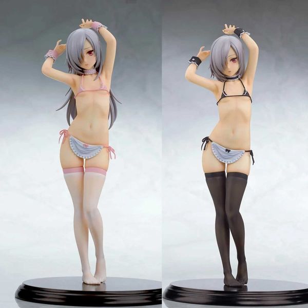 Acción Figuras de juguete NSFW Q-Six Anime Japanese Sexy Girl Akeiro Kaikitan Velvet Long Hair Ver PVC Figura Hentai Collection Model Doll Toy Regalo Y240425FQK9