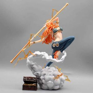 Action Toy Figures One Piece 29cm Nami Anime Figure Sexy Action Action Figurine Hentai PVC Modèle Statue Doll Bureau Roard Collectible Adult Toy Gift