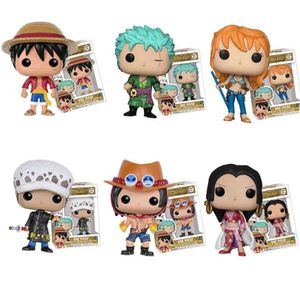 Action Toy Figures One Piece Anime Figure Luffy Chopper Ace Luo Luffy Zoro Action Figure Collection Modèle Toys Brinquedos Cadeaux de Noël T240428