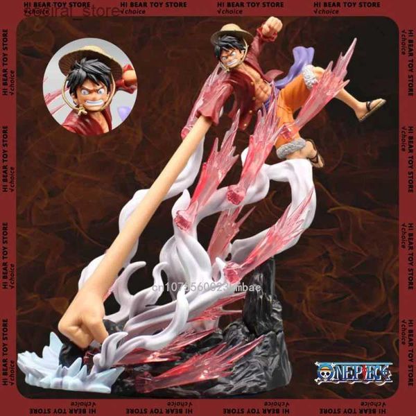 Action Toy Figures One Piece Anime Figure Luffy Figures ENIES ENIES LOBBY Series 29cm Long Hand Luffy PVC MODELLE COLLECT