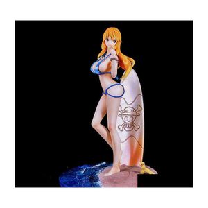 Action Toy Figures One Piece Naked Gk Nami Adt Figurine Jouets 33Cm Chat Cambrioleur Modèle Hentai Sexy Girl Doll Statue T220819 Drop Deli Dhqkz