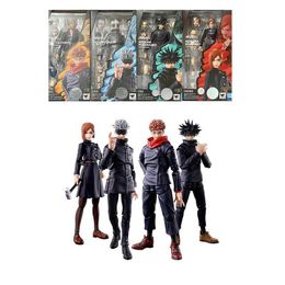 Figurines de jouets d'action figure d'action d'anime original jujutsu kaisen shfiguarts ryomen sukuna satoru gojo modèle de poupée de poupée collection de figurine pour enfants t240428