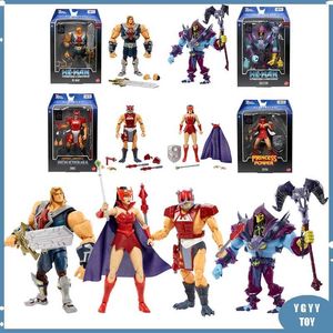 Actie speelgoedfiguren Originele He-Man en de Masters of the Universe He-Man Action Figuur Skeletor Zodak Catra Figurine Model Collectible Toosty Gifts T240428