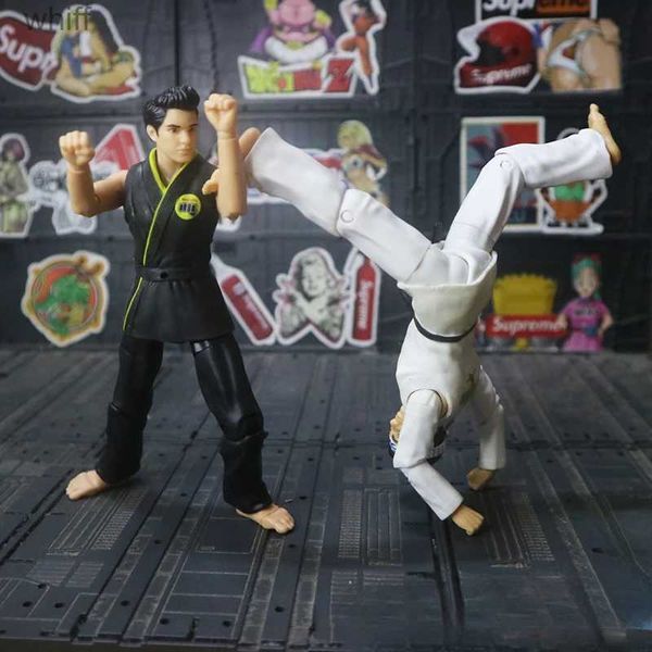 Figurines d'action Playmate 6 pouces Kung Fu Boys japonais anime personnage d'action collaboration action boy modèle jouet sérieC24325