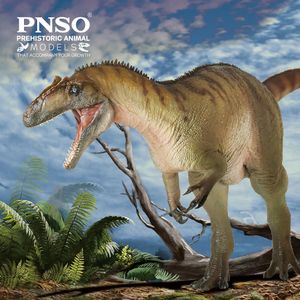 Figurines d'action PNSO Modèles de dinosaures préhistoriques 45 Paul l'Allosaurus 230327