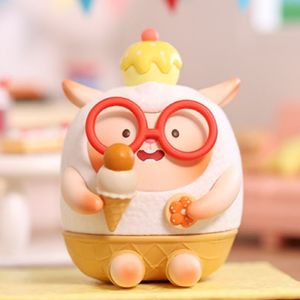 Action Toy Figures Popmart Flying DongDong I Love Ice Cream Lamb Series Blind Box Toys Cute Anime Doll Model Mystery Kawaii Gift 230720
