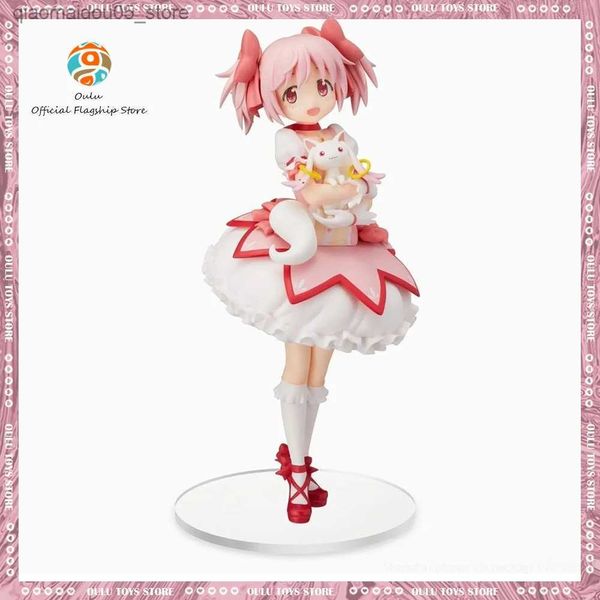 Figuras de juguete de acción Puella Magi Madoka Magica Animación Personaje Kaname Tamaki Iroha Kawaii PVC Regalos decorativos