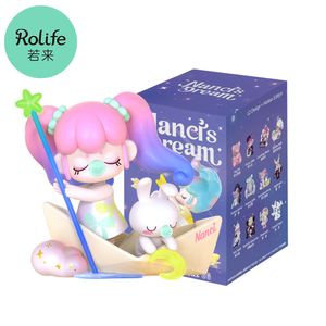 Actie Speelfiguren Robotime Rolife Nanci's Dream Blind Doos Pop Speelgoed Verrassing Dame voor Kinderen Vrienden ZLXX0 230726