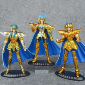 Action Figures de jouets Saint Seiya Costume mythologique CEINDE ECLIPTIQUE ACTION GOLDEN KNIGHT LEO AIOLIA AQUARIUS CAMUS CANCUR MOTH MASQUE MASQUE TOYL2403