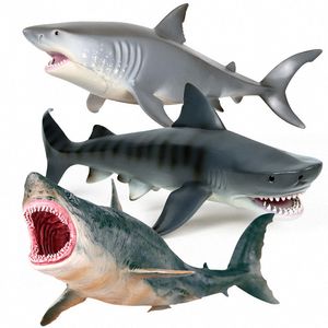 Action Toy Figures Simulation Vie Marine Modèle Animal Jouet Megalodon Requin Baleine Modèle Action Figure PVC Ocean Sea Life Jouets Éducatifs Garçons Cadeaux 230726